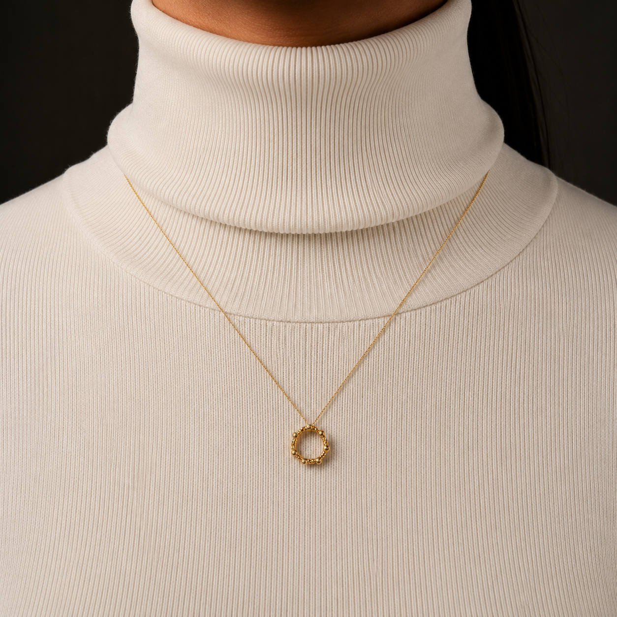 “Regalia” K18 Coronet Necklace