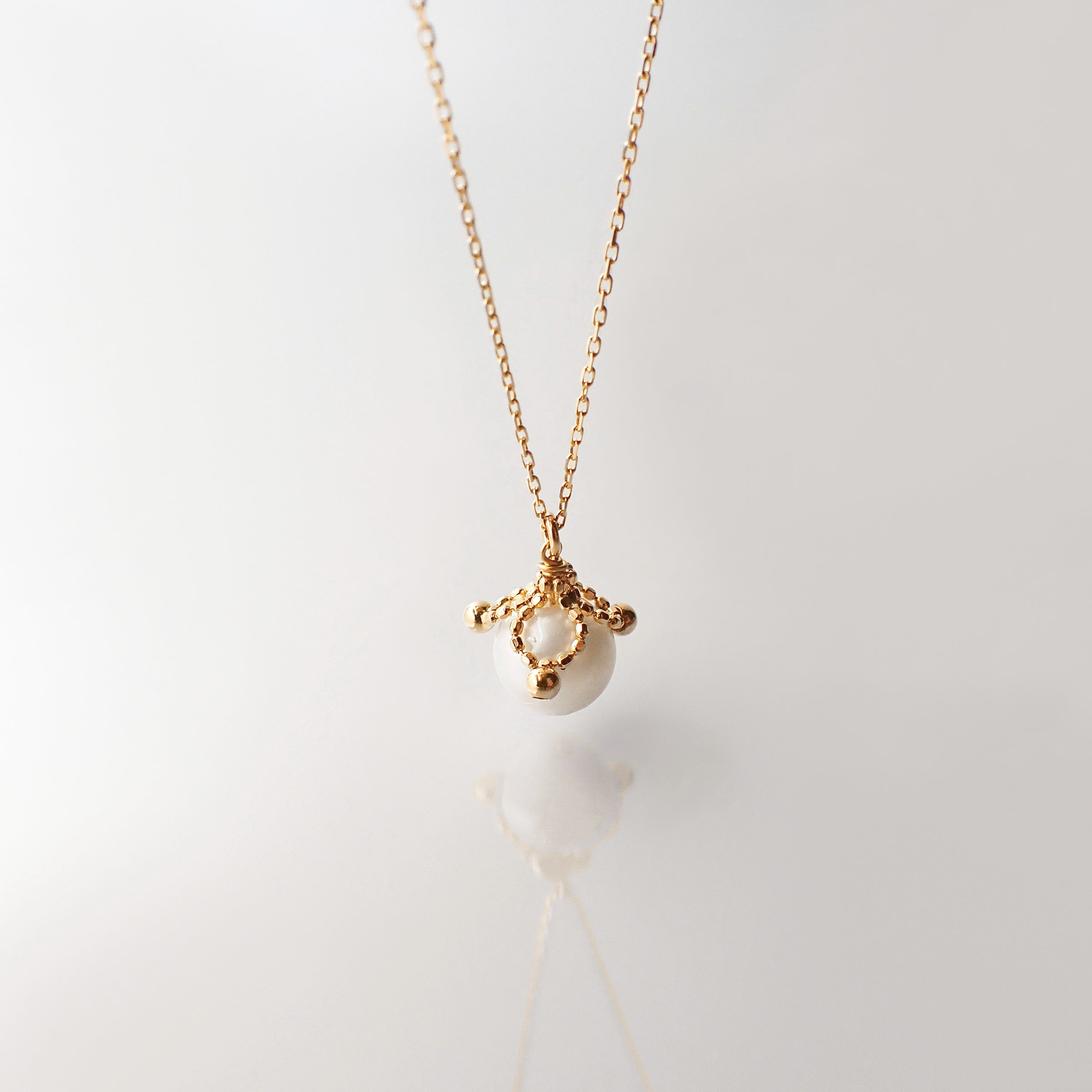 “EverTide” K18 AKOYA Pearl Necklaces