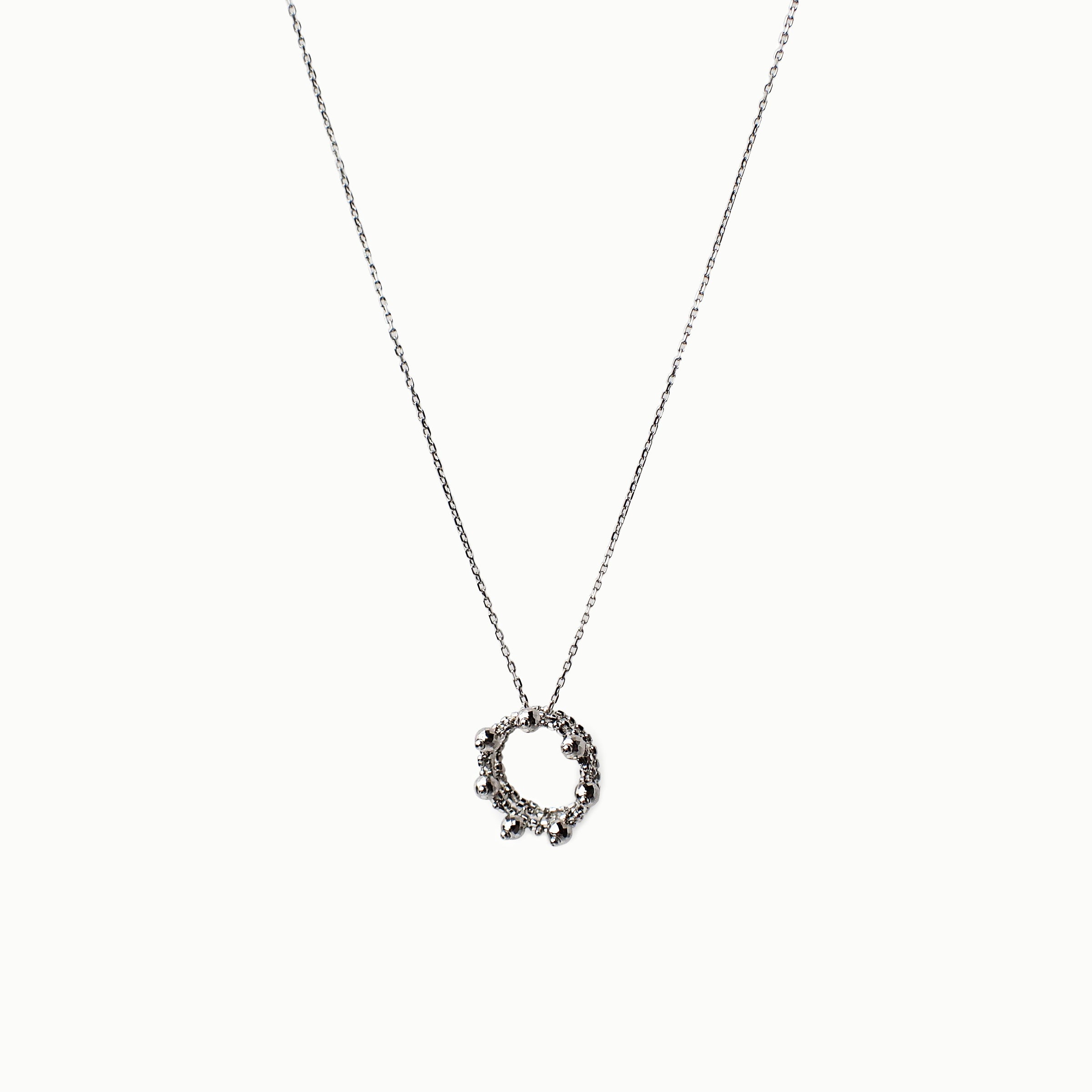 “Regalia” Pt850 Coronet Necklace