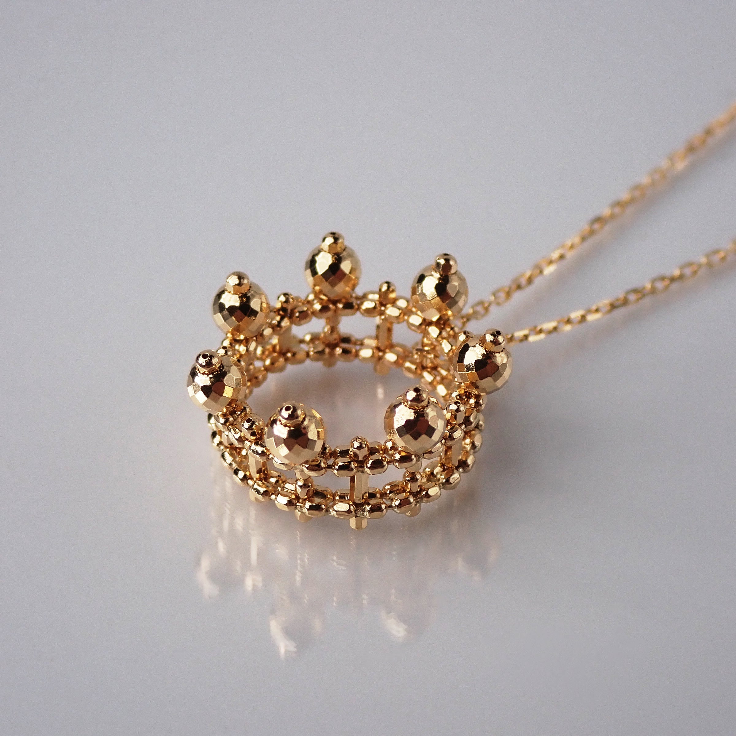 “Regalia” K18 Coronet Necklace