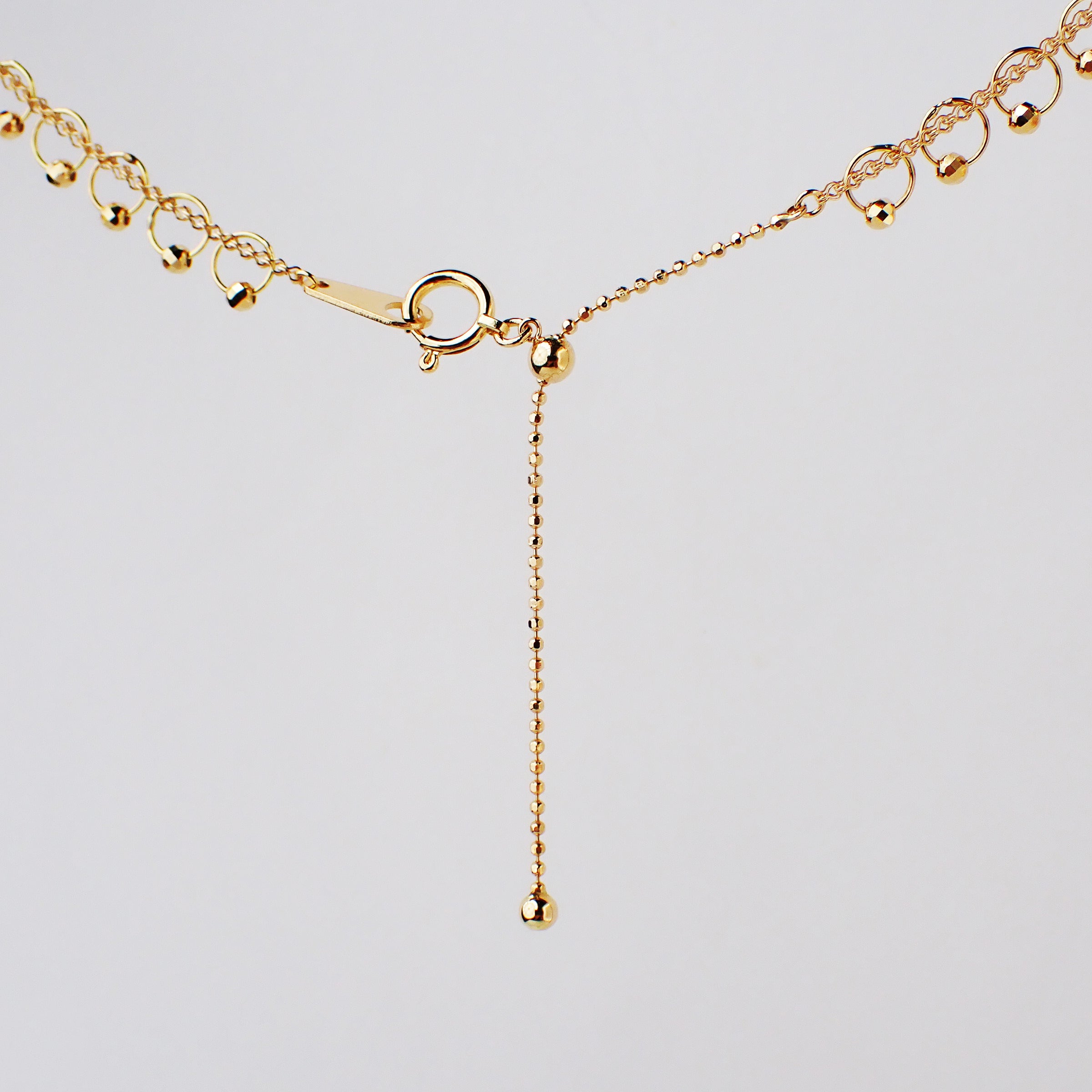 “Garland” K18 Halo Necklaces